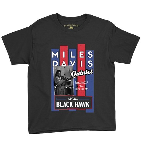Miles Davis Concert Youth T-Shirt - Lightweight Vintage Children & Toddlers