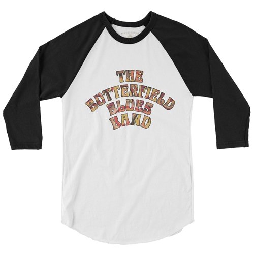 Flowery Butterfield Blues Band Baseball T-Shirt