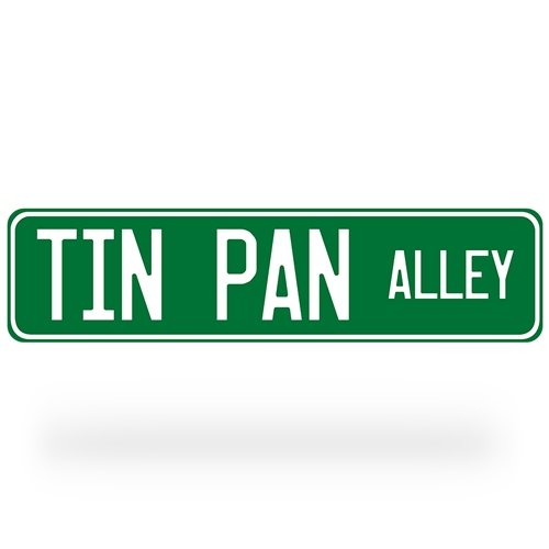 Tin Pan Alley Street Sign