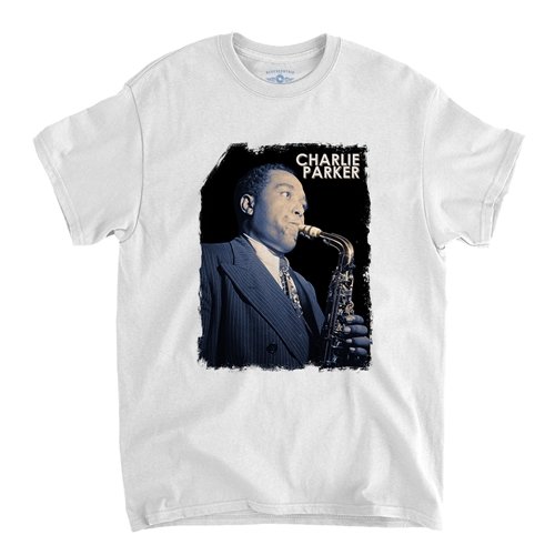 Colorized Charlie Parker T-Shirt - Classic Heavy Cotton