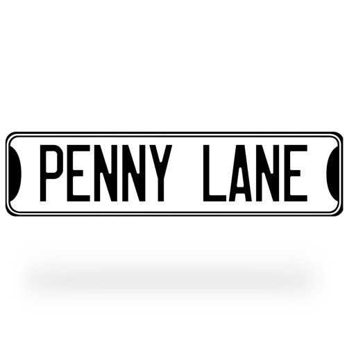 Penny Lane Street Sign