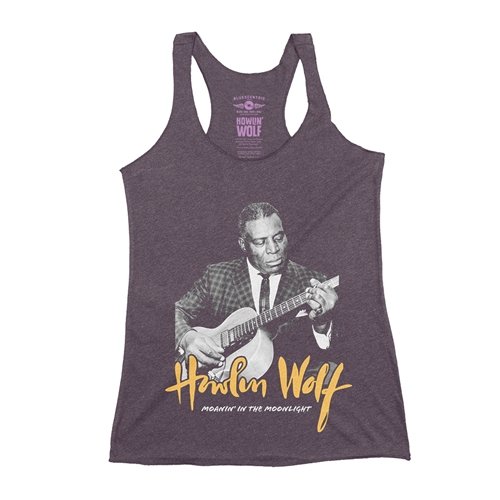 Howlin Wolf Moanin in the Moonlight Racerback Tank - Women's