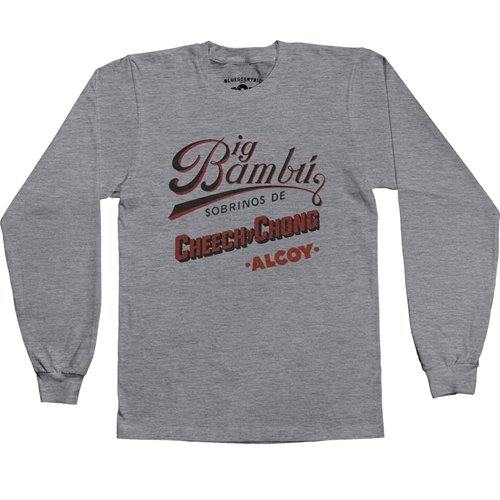 Cheech y Chong's Big Bambu Long Sleeve T-Shirt
