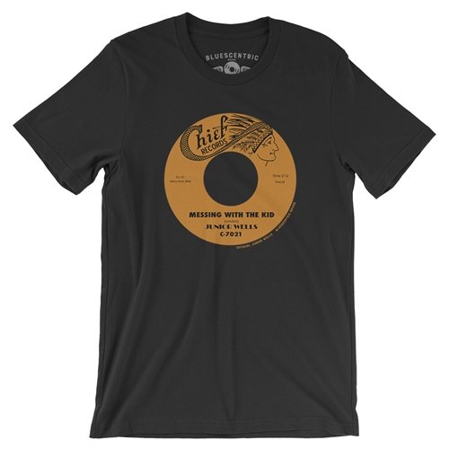 Messin With The Kid Vinyl Record T-Shirt - Lightweight Vintage Style