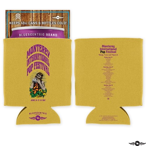 Monterey Pop Festival 12oz Can Coozie