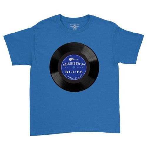 Mississippi Blues Commission Youth T-Shirt - Lightweight Vintage Children & Toddlers