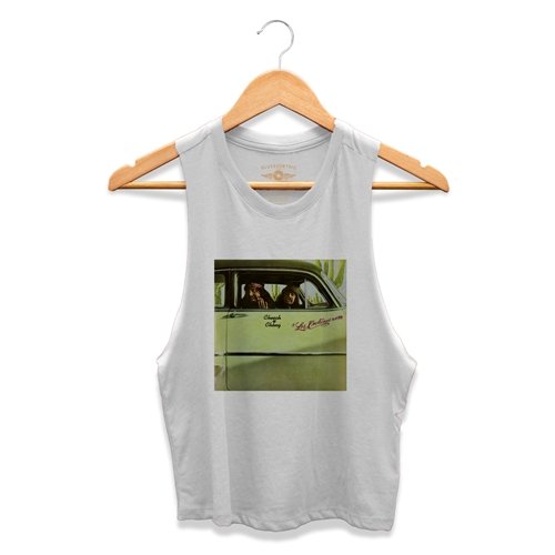 Cheech and Chong Los Cochinos Racerback Crop Top - Women's