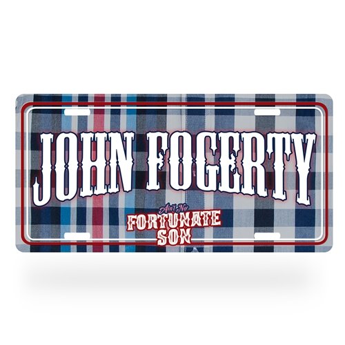 John Fogerty Aint No Fortunate Son License Plate