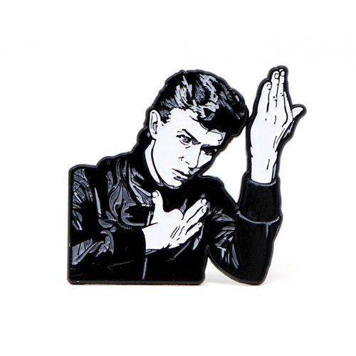David Bowie Heroes Enamel Pin