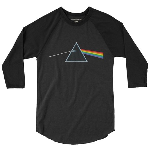 Pink Floyd The Dark Side of the Moon Baseball T-Shirt