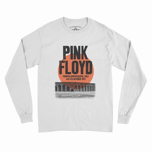 Pink Floyd Pompeii Vintage Concert Long Sleeve T-Shirt