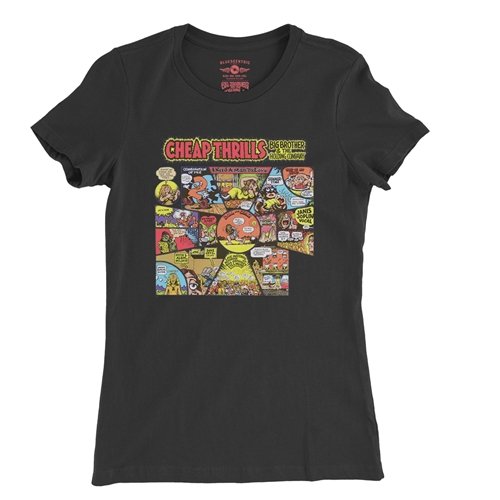 Big Brother and the Holding Company Cheap Thrills Ladies T Shirt - Relaxed Fit