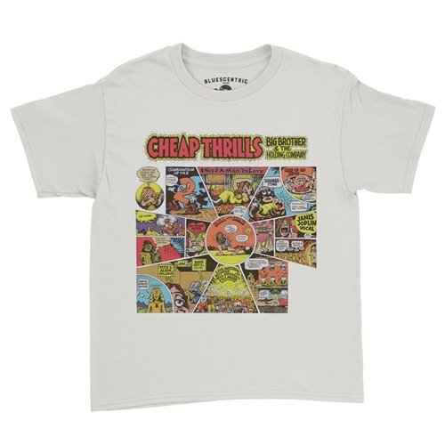 Big Brother and the Holding Company Cheap Thrills Youth T-Shirt - Lightweight Vintage Children & Toddlers