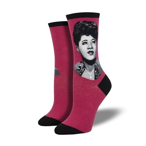 Women's Ella Fitzgerald Socks - Pink