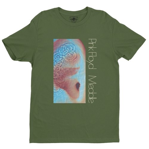 Pink Floyd Meddle Album Cover T-Shirt - Lightweight Vintage Style