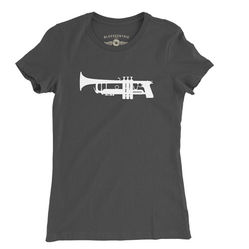 Gun Trumpet Ladies T Shirt