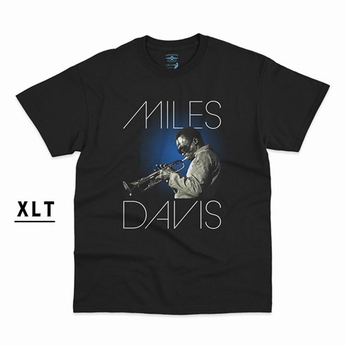 XLT Graphic Miles Davis Blue Aura T-Shirt - Men's Big & Tall