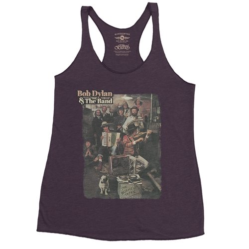 Bob Dylan & The Band Basement Tapes Album Racerback Tank - Women's