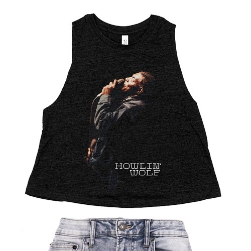 Howlin' Wolf Newport Racerback Crop Top - Women's