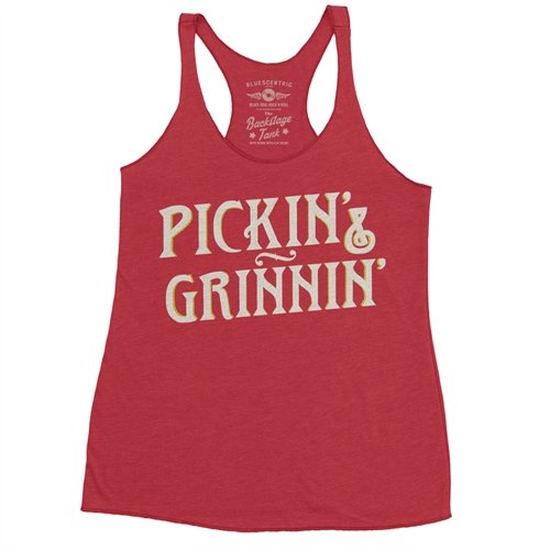 Pickin' & Grinnin' Bluegrass Racerback Tank - Women's