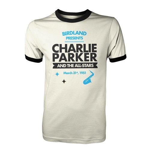 Charlie Parker Birdland Vintage Concert Ringer T-Shirt