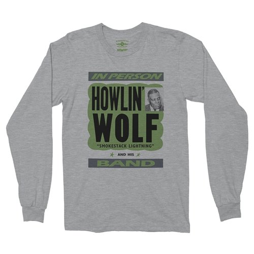 Howlin' Wolf In Person Long Sleeve T-Shirt