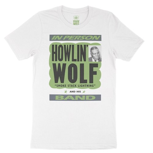 Howlin' Wolf In Person T-Shirt - Lightweight Vintage Style