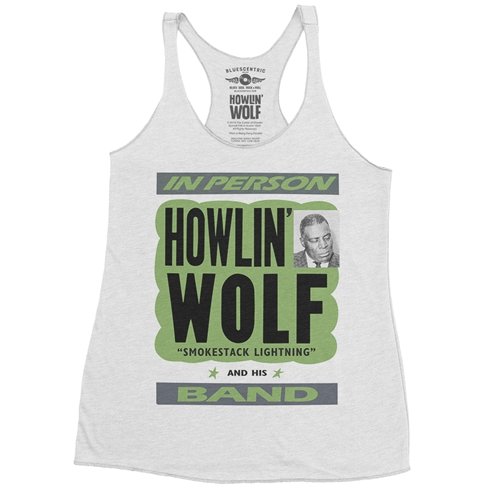 Howlin' Wolf In Person Racerback Tank - Women's