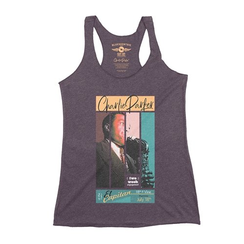 Graphic Charlie Parker 18th & Vine Racerback Tank - Women's