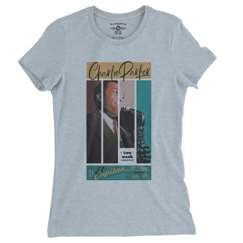 Graphic Charlie Parker 18th & Vine Ladies T Shirt - Relaxed Fit
