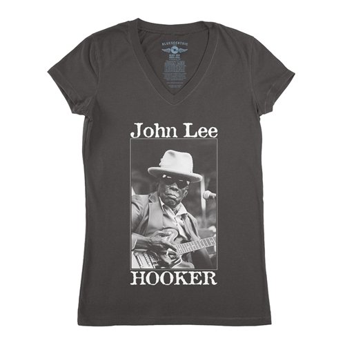 John Lee Hooker Santa Cruz V-Neck T Shirt - Women's