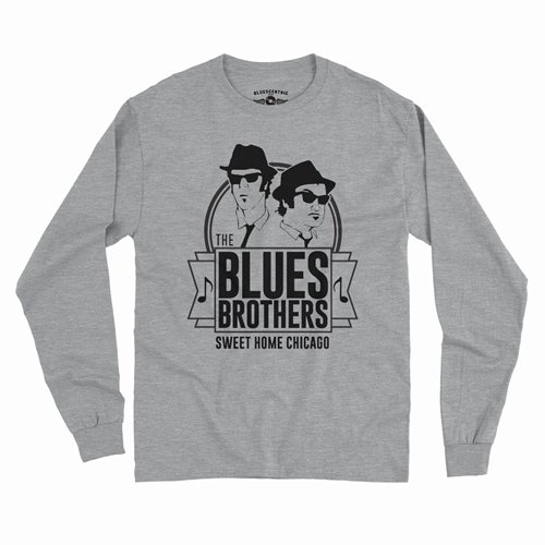 The Blues Brothers Sweet Home Chicago Long Sleeve T-Shirt