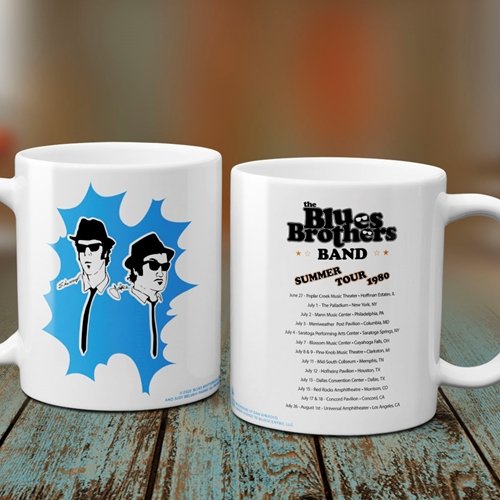 The Blues Brothers 1980 Tour Coffee Mug