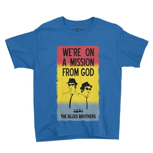 The Blues Brothers Poster Youth T-Shirt - Lightweight Vintage Children & Toddlers