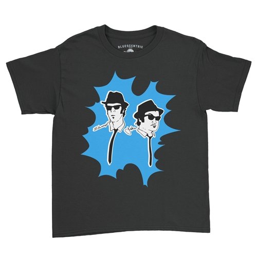 The Blues Brothers Blue Burst Youth T-Shirt - Lightweight Vintage Children & Toddlers