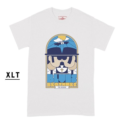 XLT The Blues Brothers Stained Glass T-Shirt - Men's Big & Tall