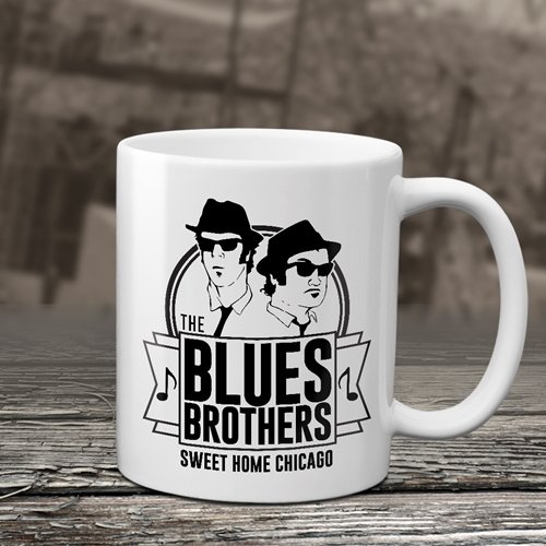 The Blues Brothers Sweet Home Chicago Coffee Mug