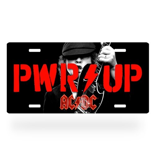AC/DC Angus Young License Plate