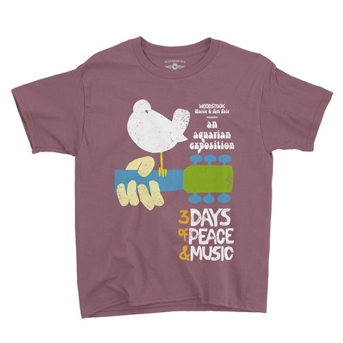 Woodstock Festival Poster Youth T-Shirt - Lightweight Vintage Children & Toddlers