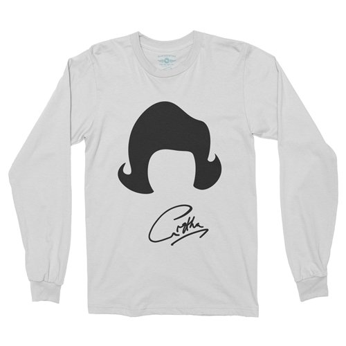 Aretha Franklin Flipped Bob Long Sleeve T-Shirt