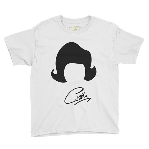  Aretha Franklin Flipped Bob Youth T-Shirt - Lightweight Vintage Children & Toddlers