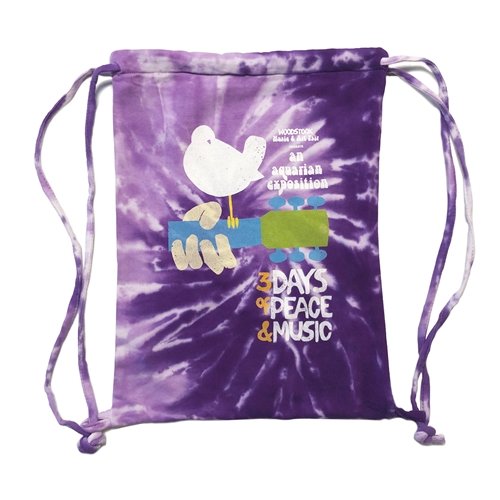 Tie-Dye Woodstock Poster Festival Bag