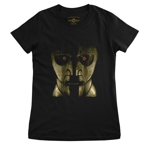Pink Floyd Black Division Bell Ladies T Shirt - Relaxed Fit