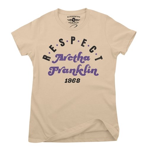 RESPECT Aretha Franklin 1968 Ladies T Shirt - Relaxed Fit