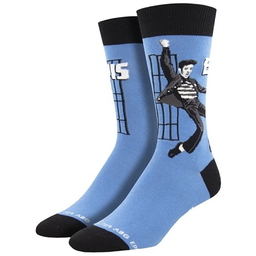 Men's Elvis Presley Jailhouse Rock Socks