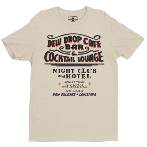 Dew Drop Inn New Orleans T-Shirt - Lightweight Vintage Style