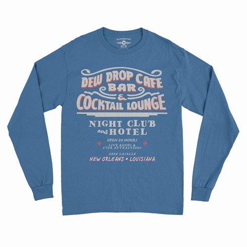 Dew Drop Inn New Orleans Long Sleeve T-Shirt