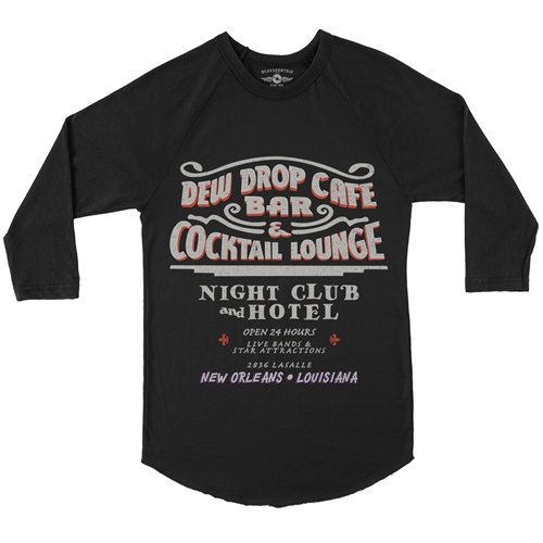 Dew Drop Inn New Orleans Baseball T-Shirt