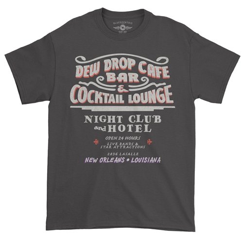 XLT Dew Drop Inn New Orleans T-Shirt - Men's Big & Tall