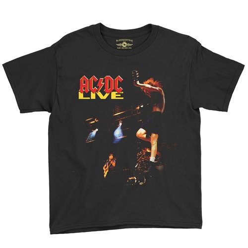 AC/DC Live Youth T-Shirt - Lightweight Vintage Children & Toddlers